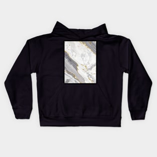 marble grey gradient Kids Hoodie